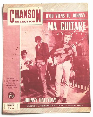 Partition sheet music johnny - sheet,