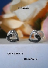 BOUCLES D’OREILLES NEUVES OR