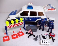 Playmobil Réf 6920 - Voiture De Police avec gyrophare, sirène et accessoires +++