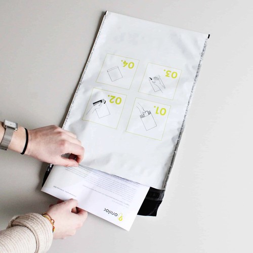Enveloppe sécurité avec - enveloppe, de