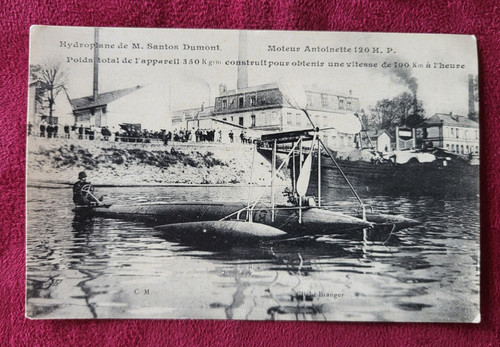 Carte postale aviation - carte,