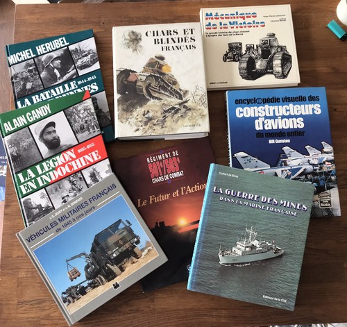 Livres lot militaires - lot, marine