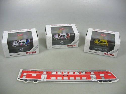 Herpa voiture renault - 3x, h0