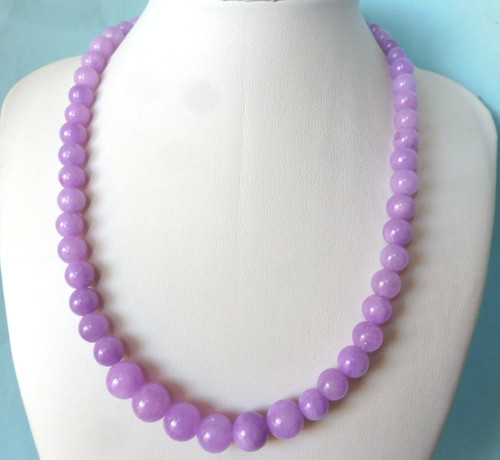 Collier jade lavande de - en,