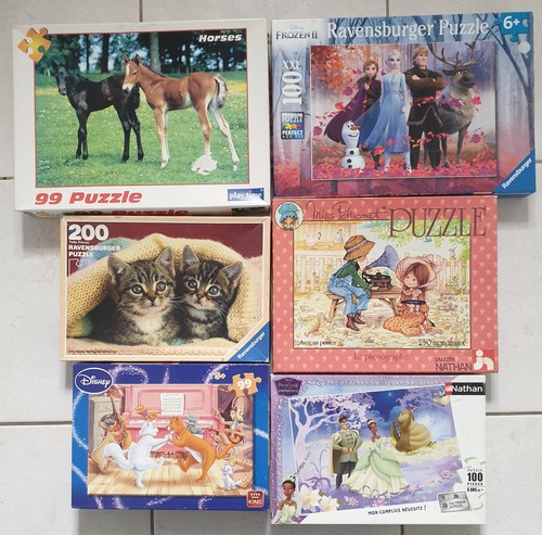 Lot puzzles divers - puzzles,