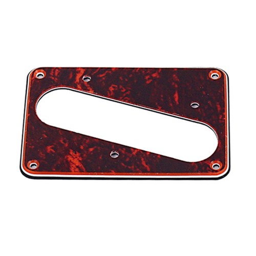 Red pickup mounting plate - red,