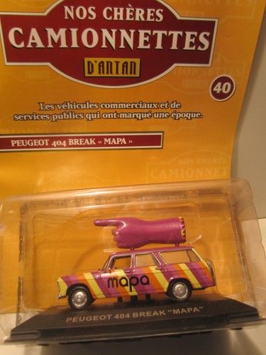 Ixo altaya camionnette - 1/43,