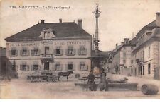 25 . n°105906 . morteau .hotel de la guimbarde et du commerce .la place carno