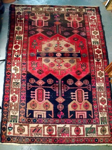 Ancien tapis persan - ancien, persan.