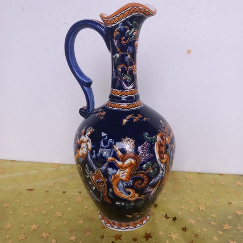 Aiguière faience gien - aiguière, en