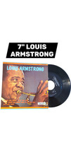 Disque 45 Tours Vinyle 7" Louis Armstrong Frankie and Jhonny Johnny Jazz