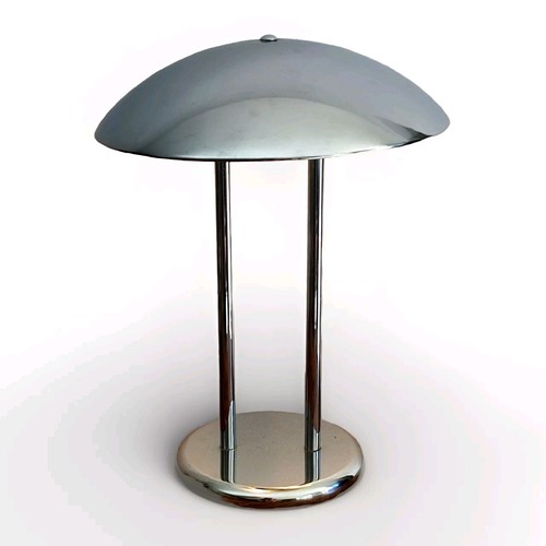 Lampe champignon chromé - lampe,