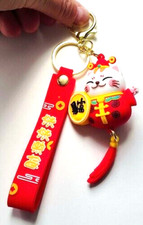 PORTE CLES MANEKI NEKO avec