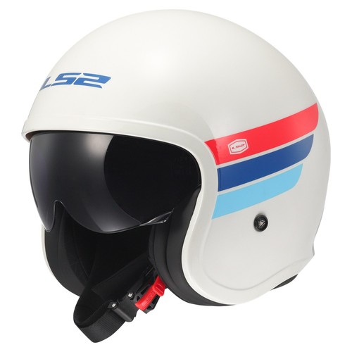 Casque moto rétro - de,