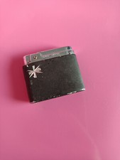 Briquet Silver Match noir et argenté, rechargeable, bon état