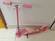 Trottinette enfant 3+ TB-H201 Scooter Rose - Roue lumineuse LED (NEUF)