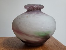 Vase pâte de verre Muller