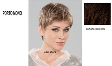 STIMULATE PORTO MONO Perruque synthétique Postiche femme Darkchocolate mix/EB2