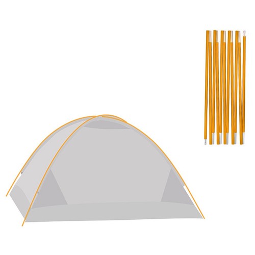 Poteaux tente alliage - poteaux, en