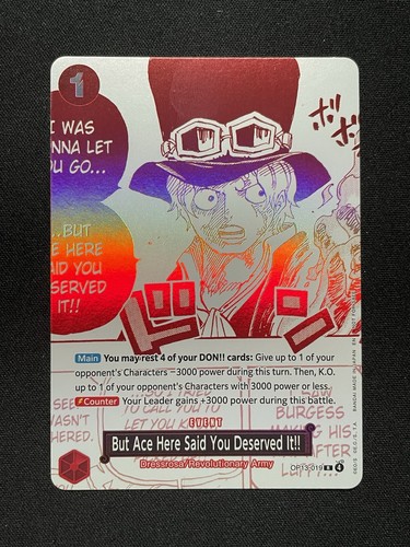 One piece tcg card - one,