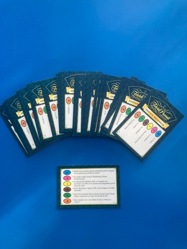 Trivial pursuit lot cartes - pursuit,