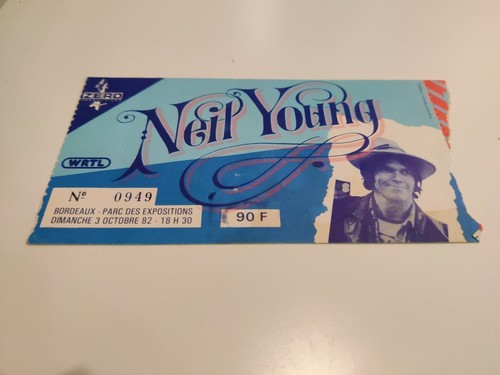 Billet concert neil young - billet,
