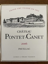 Étiquette Château Pontet