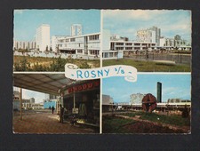 ROSNY-sous-BOIS (93) SCHOOLS & COMMERCE "PENGUIN WOOL", SHOPPING CENTER 1966
