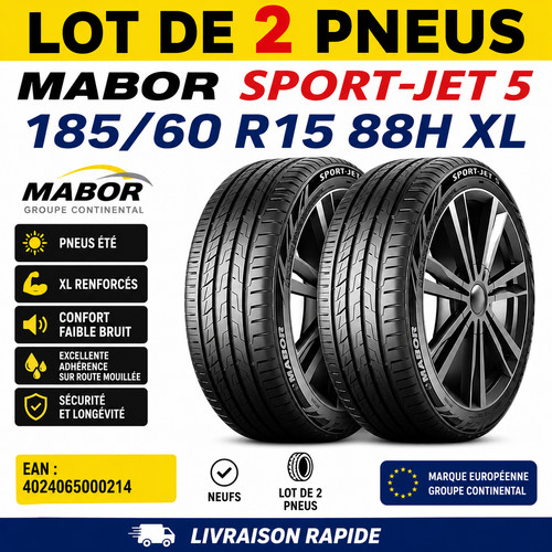 Lot pneus mabor sport jet - 2,