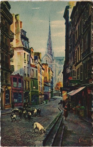 Cpa paris rue - 5e,
