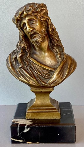 Ancien buste christ - du,