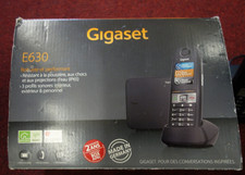 Siemens GIGASET E 630 avec  boite et avec chargeur et cordons