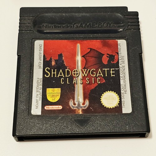 Nintendo cartouche shadowgate - cartouche,