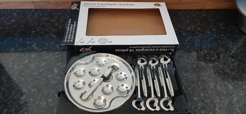 Service escargots inox - à,