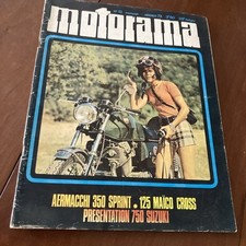 Revue Motorama N°13 1972 Aermacchi 350 sprint Suzuki GT 750 Maïco 125 cross etc