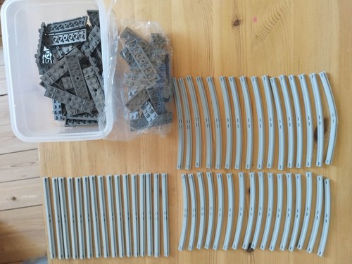 Lot train lego vintage - vintage, gris
