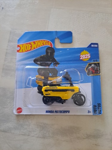 Hot wheels honda motocompo - hot-wheels,