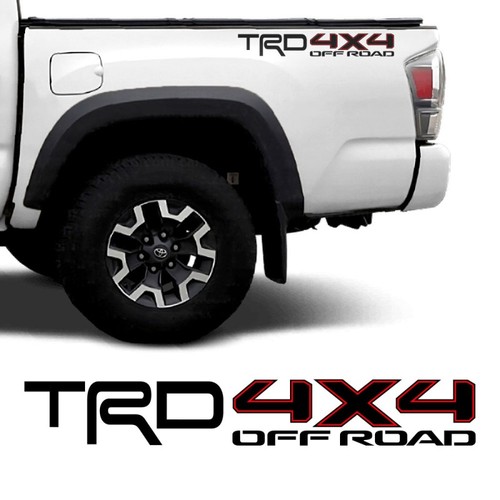Autocollant latéral trd - latéral, 4x4