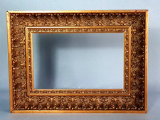 Réservé Cadre ancien Empire 31x22,5 cm feuillure 22x14 cm 1P bois stuc doré C797