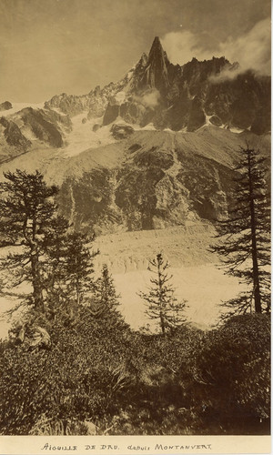 France aiguille dru depuis - france,,