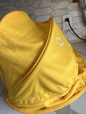 DISCONTINUED Bugaboo EXTENDABLE Sun Canopy -BRIGHT YELLOW- Fits BEE 6,5,3, Bee+