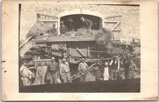 45 COURCELLES - PHOTO CARD - Harvest firm Andre PAROT