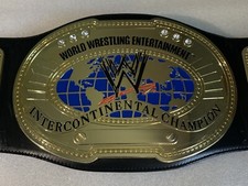 RARE 2010 Commemorative WWE Intercontinental Champion Belt Figures Toy Company