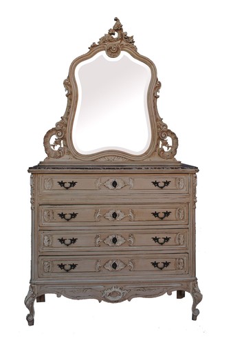 Commode coiffeuse style - commode, de