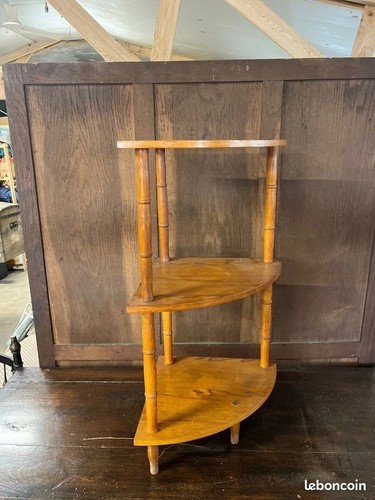 étagère bois vintage - en,