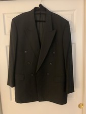 Baumler Austrian 42 Long Mens Black Blazer And Dress Pants