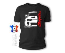 T-Shirt Supra MK4 jdm noire