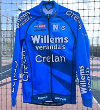 2017 2018 Verandas Willems–Crelan UCI cycling team fleece jacket Belgium Size S