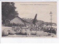 GUYANA: islands of salvation, convicts unloading a barge, prison - very good