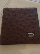 portefeuille Delvaux Autruche 